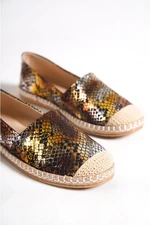 Capone Outfitters Espadrilles - Gold-colored - Flat