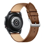 Kožený řemínek FIXED Leather Strap s šířkou 22mm pro smartwatch, hnědá