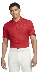 Nike Dri-Fit ADV Tiger Woods Mens Golf Polo Gym Red/University Red/White 2XL Rövid ujjú póló