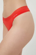 Brazílske nohavičky Calvin Klein Underwear červená farba,000QF6307E
