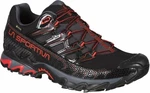 La Sportiva Ultra Raptor II GTX Black/Goji 41 Pantofi trekking de bărbați