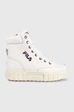 Dětské sneakers boty Fila Sandblast bílá barva