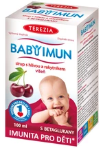 Terezia BABYIMUN Sirup s hlívou a rakytníkem višeň 100 ml