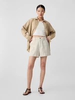 Beige women's shorts GAP