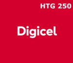 Digicel 250 HTG Mobile Top-up HT