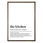 Plakat w ramie 50x70 cm Kitchen – Wallity