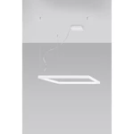 Biała lampa wisząca LED 80x80 cm Aura – Nice Lamps