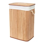 Naturalny bambusowy kosz na pranie 78 l Bamboo – Compactor