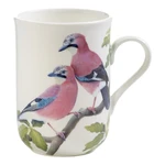 Kubek z porcelany kostnej Maxwell & Williams Birds Eusarian Jay, 330 ml