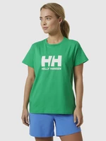 Green women's T-shirt HELLY HANSEN HH Logo T-Shirt 2.0