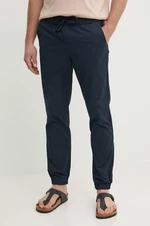 Kalhoty Pepe Jeans PULL ON CUFFED SMART PANTS pánské, tmavomodrá barva, přiléhavé, PM211687