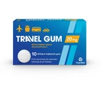 Travel-gum 20 mg 10 léčivých žvýkacích gum