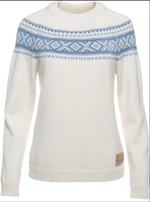 Dale of Norway Vågsøy Womens Wool Sweater Off White/Blueshadow S Pull