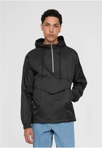 Pull Over Windbreaker Black