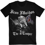 Iron Maiden Tričko Sketched Trooper Unisex Black M