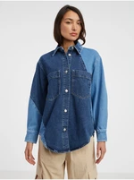 Blue women's denim shirt ONLY Carrie - Women's