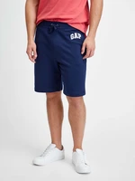 Blue Men's Shorts GAP Logo mini arch shorts