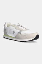 Sneakers boty U.S. Polo Assn. NOBIK015K/DNH2 bílá barva, NOBIK015A