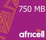 Africell 750 MB Data Mobile Top-up GM