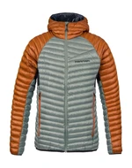 Men's down jacket Hannah MIO HOODY rust/lily pad