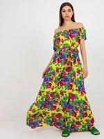 Dress-LK-SK-508970.55P-yellow