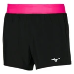 Women's shorts Mizuno Alpha 4.5 Short Black/Pink Peacock L