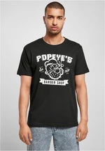 Black Popeye Barber Shop T-Shirt