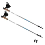 Spokey NEATNESS II Hole Nordic Walking 2-dielne, anti-shock system, white-grey