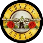 Guns N' Roses Bullet Logo  Parche para coser