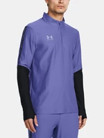 Fialová pánska športová mikina Under Armour UA M's Ch. Pre 1/4 Zip-PPL