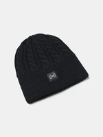 Čierna čiapka Under Armour Halftime Cable Knit Beanie