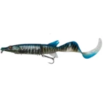 Savage gear gumová nástraha 3d hybrid pike slow sink blue silver uv 17 cm 47 g