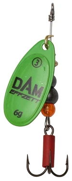 Dam blyskáč effzett fluo spinner green - veľkosť 2 4 g