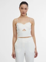 Creamy women's crop top ORSAY