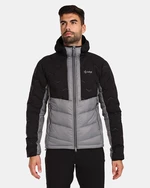 Grey-black men's insulated jacket Kilpi TEVERY-M