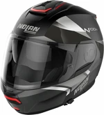 Nolan N100-6 Paloma N-Com Flat Black Silver XS Kask