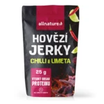 ALLNATURE BEEF Chilli & Lime Jerky sušené mäso 25 g