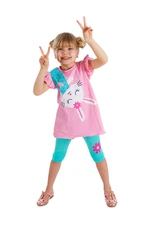 Denokids Surprise Rabbit Girl Child Tunic Leggings Suit