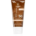 Australian Gold Face + Self Tanner samoopaľovací krém na tvár SPF 50 88 ml