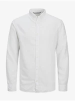 Men's White Shirt Jack & Jones Maze - Men