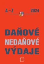 Daňové nedaňové výdaje 2024 - Martin Děrgel