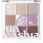 Unleashia Glitterpedia Eye Palette paletka očných tieňov odtieň All of Lavender Fog 6,6 g