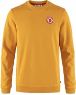 Fjällräven 1960 Logo Badge Sweater M Mustard Yellow L Felpa outdoor