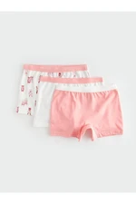 LC Waikiki Cotton Girls' Boxer 3-pack