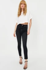 Trendyol Anthracite Push Up High Waist Skinny Jeans