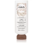 Match. Science of Curves bezoplachový kondicionér pro vlnité a kudrnaté vlasy 300 ml