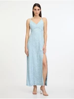 Light blue women's maxi dress Guess Cruz