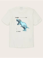 White boys' T-shirt Tom Tailor