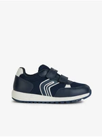 Dark blue Geox Alben children's sneakers - Boys