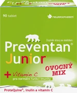 PREVENTAN Junior ovocný mix 90 tablet